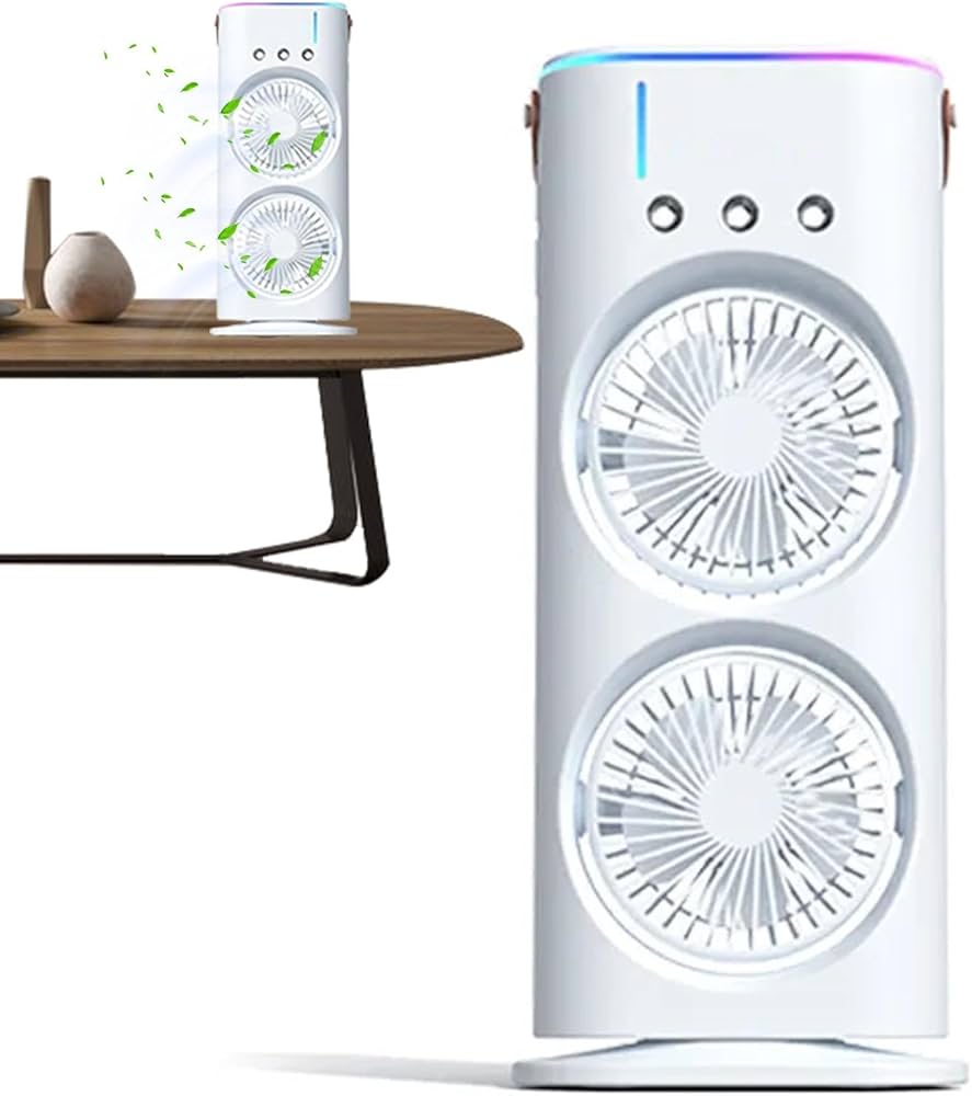 VENTILADOR DE TORRE CON HUMIDIFICADOR